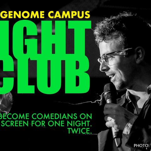 Bright Club - science comedy from the Wellcome Genome Campus